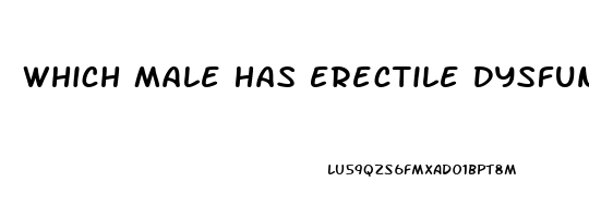Which Male Has Erectile Dysfunction Based On A Primarily Psychological Cause
