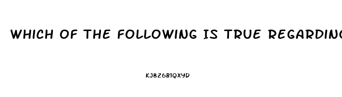 Which Of The Following Is True Regarding The Use Of Sildenafil For Erectile Dysfunction