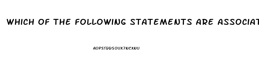 Which Of The Following Statements Are Associated With The Use Of Sildenafil