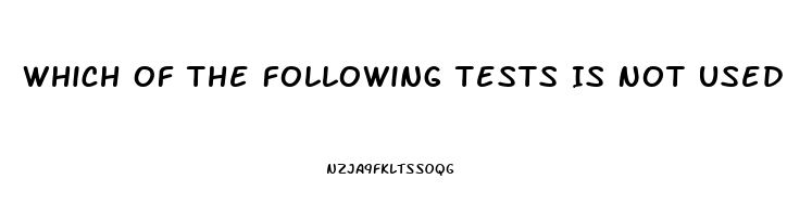 Which Of The Following Tests Is Not Used To Assess Sacroiliac Joint Dysfunction