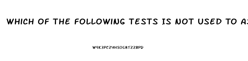 Which Of The Following Tests Is Not Used To Assess Sacroiliac Joint Dysfunction