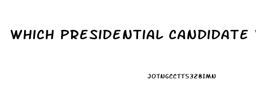 Which Presidential Candidate Was The First Spokesman For Viagra