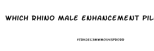 Which Rhino Male Enhancement Pill Is The Best