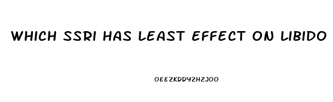 Which Ssri Has Least Effect On Libido