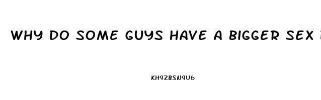 Why Do Some Guys Have A Bigger Sex Drive Than Others