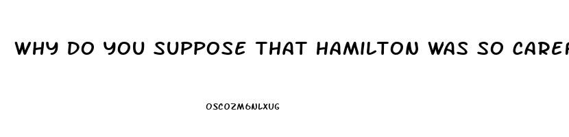 Why Do You Suppose That Hamilton Was So Careful To Point Out The Relative Impotence Of The Judiciar