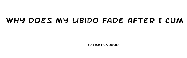 Why Does My Libido Fade After I Cum