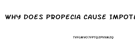 Why Does Propecia Cause Impotence