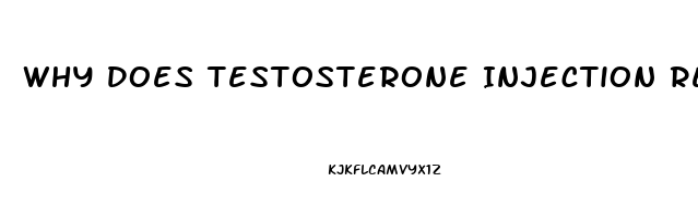 Why Does Testosterone Injection Reduced Sex Drive