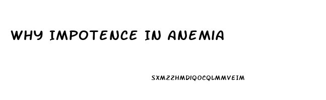 Why Impotence In Anemia