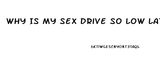 Why Is My Sex Drive So Low Lately