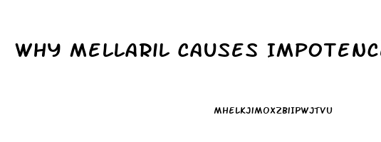 Why Mellaril Causes Impotence