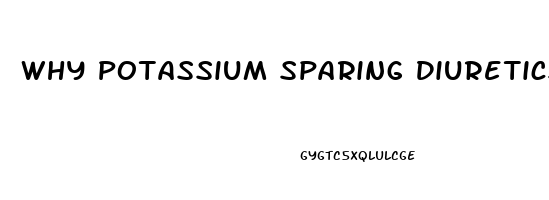 Why Potassium Sparing Diuretics Can Cause Impotence