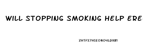 Will Stopping Smoking Help Erectile Dysfunction