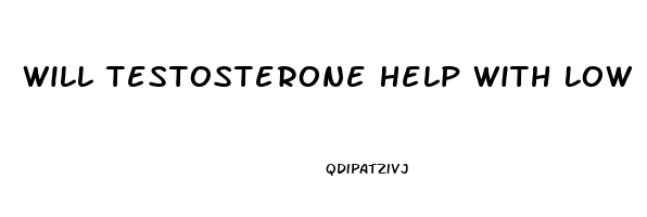 Will Testosterone Help With Low Libido