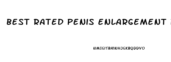 best rated penis enlargement pills
