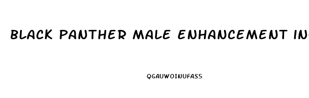 black panther male enhancement ingredients