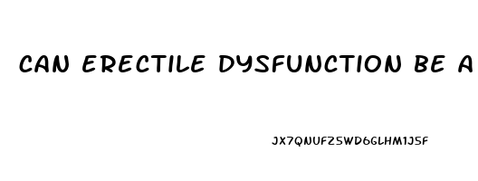 can erectile dysfunction be a sign of cancer