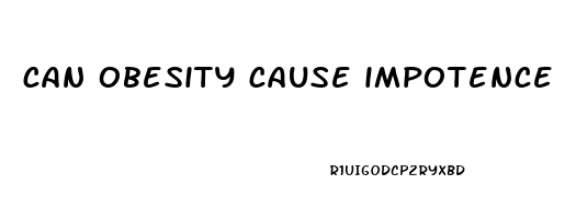 can obesity cause impotence