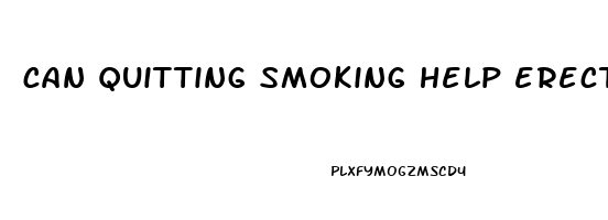 can quitting smoking help erectile dysfunction