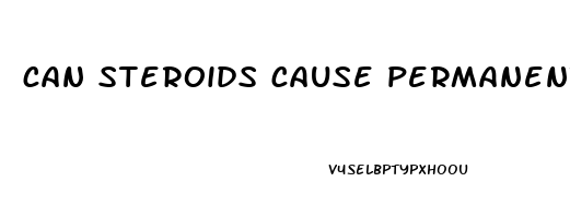 can steroids cause permanent erectile dysfunction