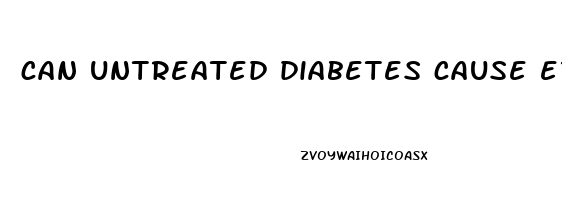 can untreated diabetes cause erectile dysfunction