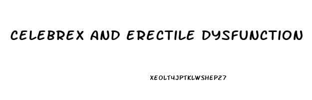 celebrex and erectile dysfunction