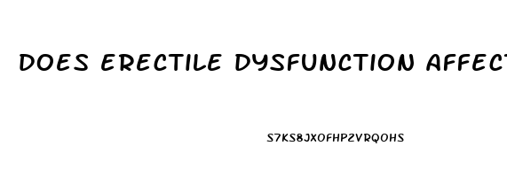 does erectile dysfunction affect relationships