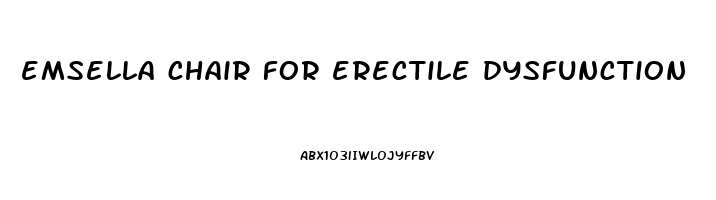 emsella chair for erectile dysfunction