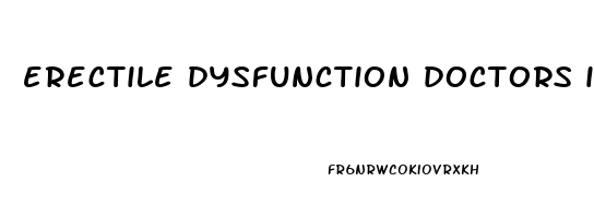 erectile dysfunction doctors in my area