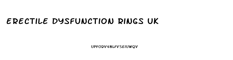 erectile dysfunction rings uk