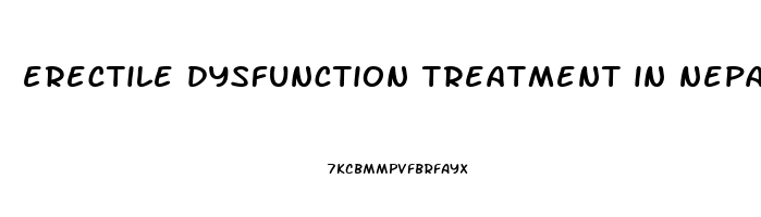 erectile dysfunction treatment in nepal