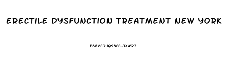 erectile dysfunction treatment new york