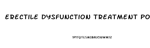 erectile dysfunction treatment porn