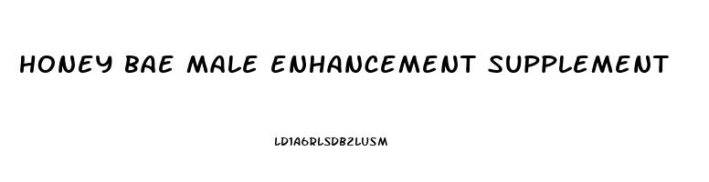 honey bae male enhancement supplement