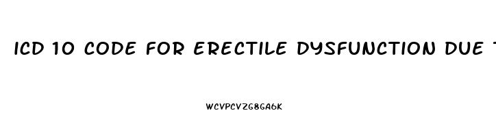 icd 10 code for erectile dysfunction due to prostate cancer