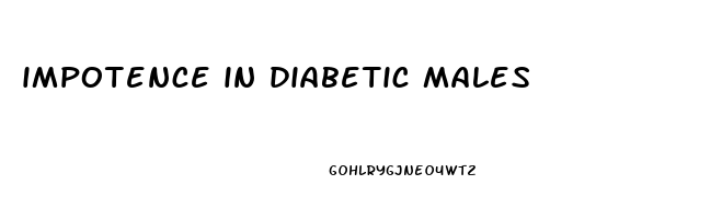 impotence in diabetic males