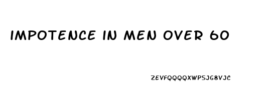 impotence in men over 60