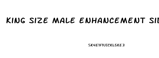 king size male enhancement side effects