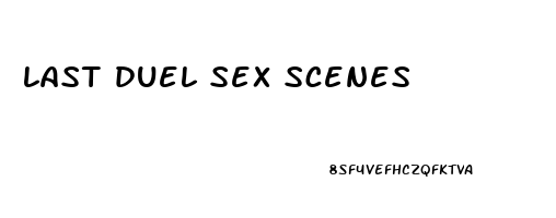 last duel sex scenes