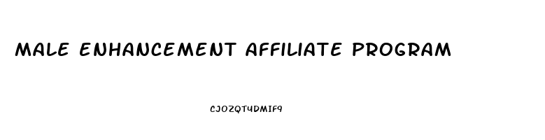 male enhancement affiliate program