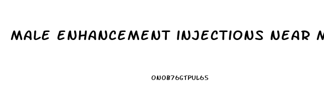 male enhancement injections near me