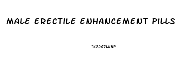 male erectile enhancement pills