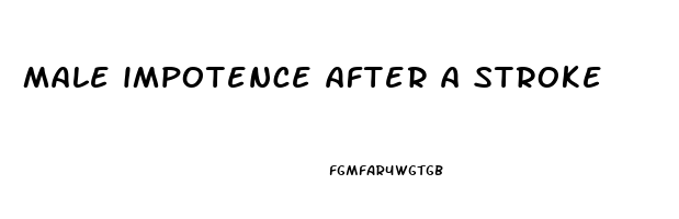 male impotence after a stroke