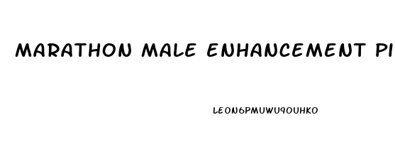 marathon male enhancement pills