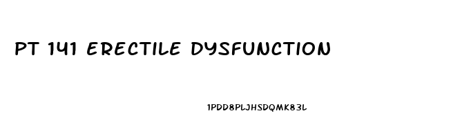 pt 141 erectile dysfunction