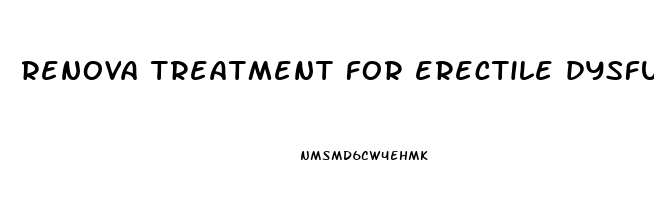 renova treatment for erectile dysfunction