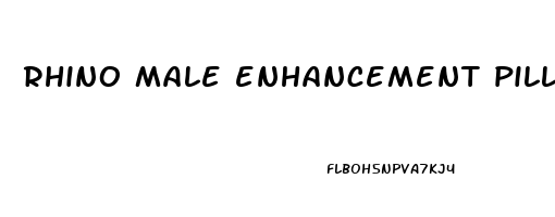 rhino male enhancement pills ingredients