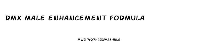 rmx male enhancement formula