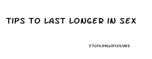 tips to last longer in sex